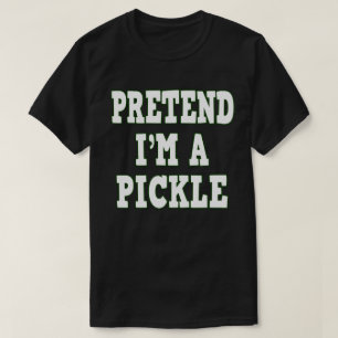 T-shirt Prétendez que je suis un costume d'Halloween faci
