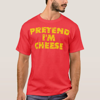T-shirt Prétendre Im Fromage Halloween Lait Lait Lait Lait
