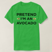 T-shirt Prétendre Ix27m Un Avocado amusant frais d'Hallowe (Design devant)