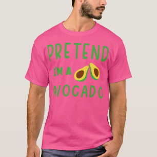 T-shirt Prétendre Ix27m Un Avocado Drôle Halloween Costume