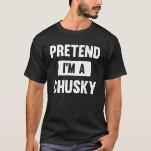 T-shirt Prétendre que je suis un costume d'Halloween caché