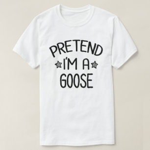 T-shirt Prétendre que je suis un costume d'Halloween faci