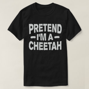 T-shirt Prétendre que je suis un costume d'Halloween facil