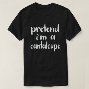 T-shirt Prétendre que je suis un costume d'Halloween facil