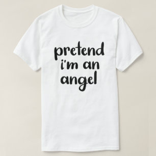 T-shirt Prétendre que je suis un costume d'Halloween simpl