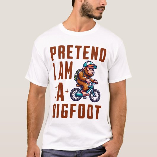 T-shirt Prétendre Que Je Suis Un Pied D'Oignon (Devant)