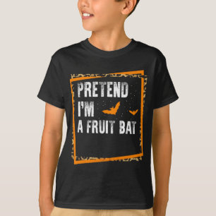 T-shirt Prétendre que je suis une chauve-souris Fruit Easy