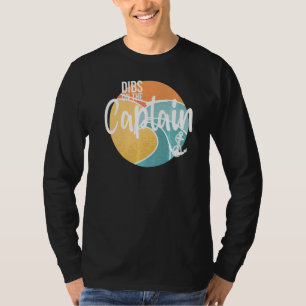 T-shirt Prétention Sur Le Capitaine Femme De Capitaine Ré