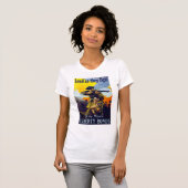 T-shirt Prêter comme combat (Devant entier)