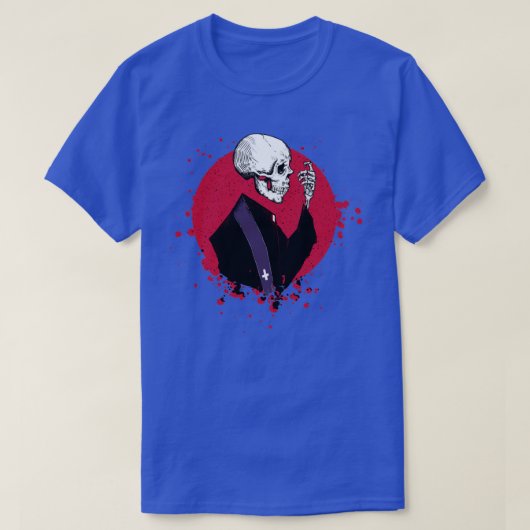 T-shirt Prêtre satanique (Design devant)