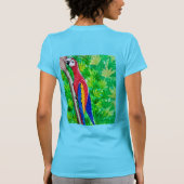 T-shirt Pretty Little Orchid Bird (Dos)