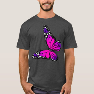 T-shirt Pretty Purple Butterfly 2