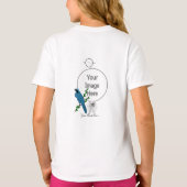 T-shirt Pretty Turquoise (Dos)