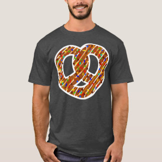 T-shirt Pretzel avec des oppings Funny Pretzel Day Enfants