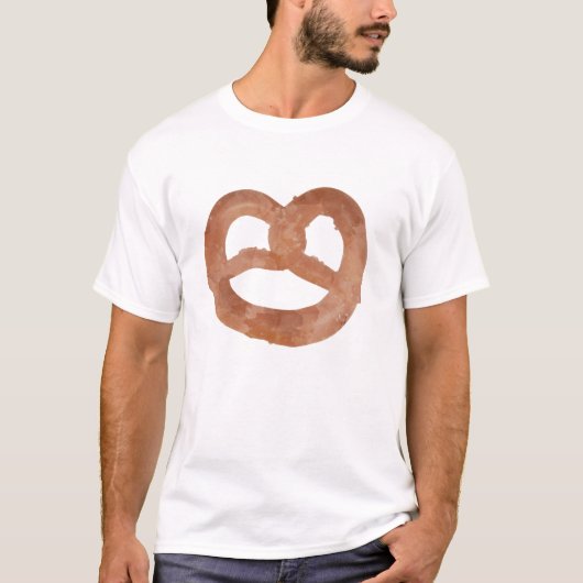 T-shirt Pretzel doux salé (Devant)