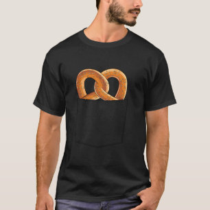 T-shirt Pretzel Pocket Pretzel Dans Pocket Funny Pretzel P