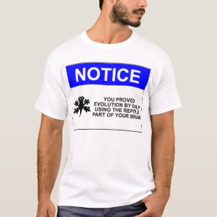 T-shirt Preuve d'évolution