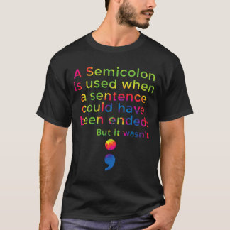 T-shirt Prévention de la santé mentale chez les hommes Dép