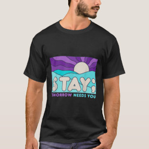 T-shirt Prévention de la sensibilisation au suicide Santé