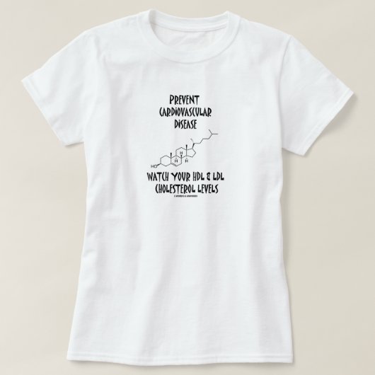 T-shirt Prévention des maladies cardiovasculaires Surveill (Design devant)