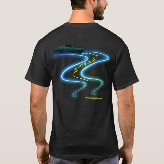 T-shirt prévention du suicide (Dos)