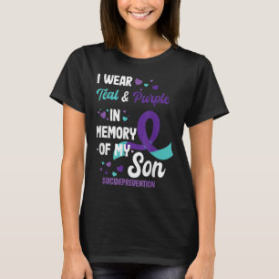 T-shirt Prévention du suicide en mémoire du fils