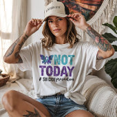 T-shirt Prévention du suicide Pas Aujourd'hui