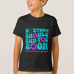 T-shirt Prévention du suicide Sensibilisation Aucune histo