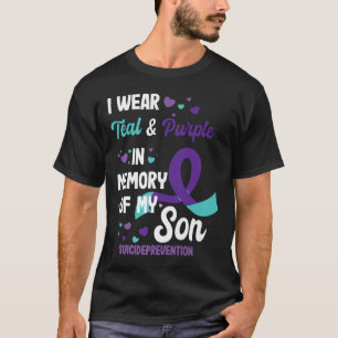 T-shirt Prévention du suicide Sensibilisation En mémoire d