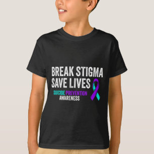 T-shirt Prévention du suicide Soutien Briser la stigmatisa