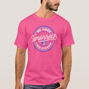 T-shirt Prévention du suicide Soyez là demain 1 80