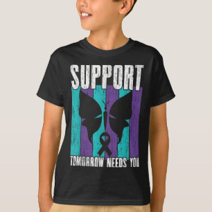 T-shirt Prévention du suicide Suprt demain _ I pour Suprte