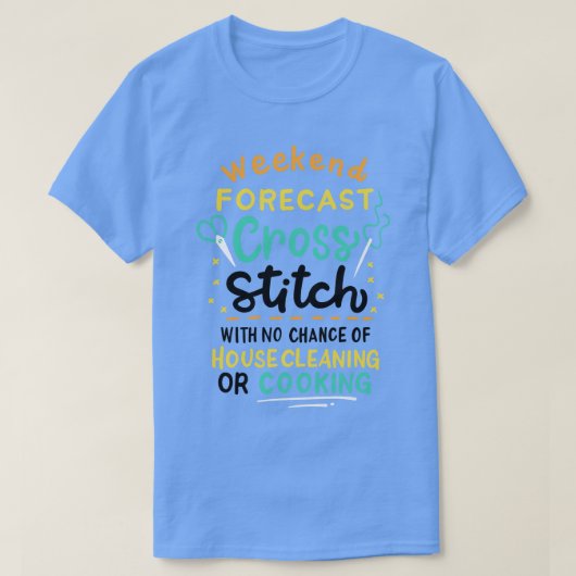 T-shirt Prévision de fin de semaine (Design devant)