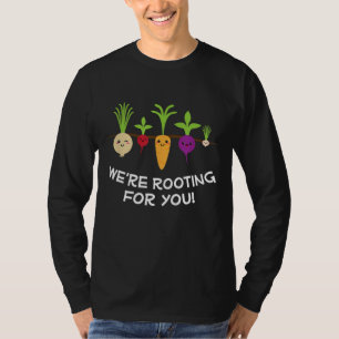 T-shirt Prévision du week-end Jardinage avec une chance de