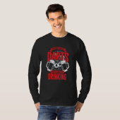 T-shirt Prévisions de week-end fléchettes avec une chance (Devant entier)