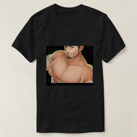 T-shirt Priapus Bara Tiddies Souris (Design devant)