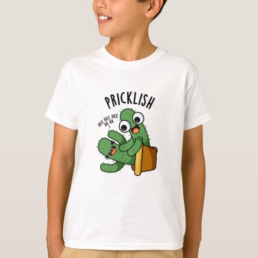 T-shirt Pricklish Funny Cactus Puns (Devant)