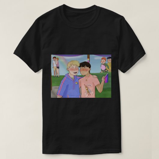 T-shirt Pride 2019 Mob Psycho 100 (Design devant)