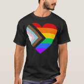 T-shirt Pride Allyship Heart (Devant)