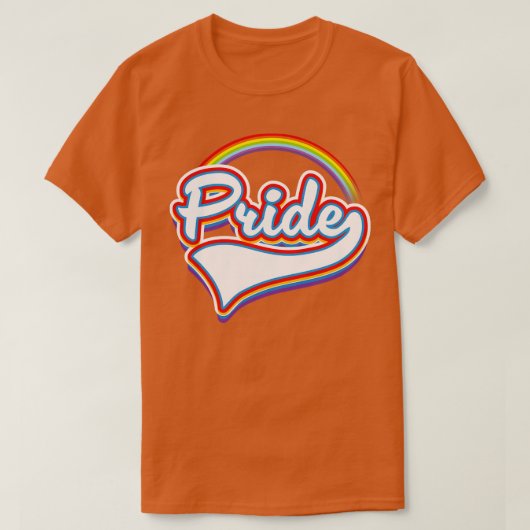 T-shirt Pride arc-en-ciel (Design devant)