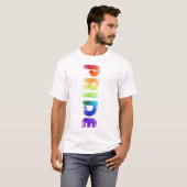 T-shirt Pride arc-en-ciel (Devant entier)