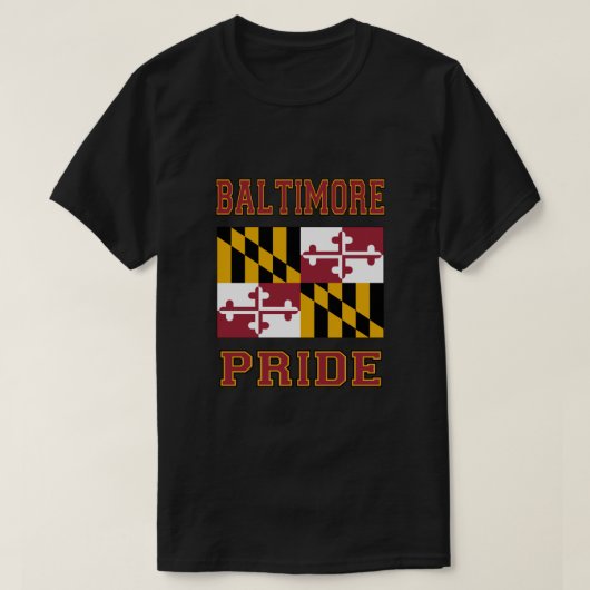 T-shirt Pride Baltimore (Design devant)