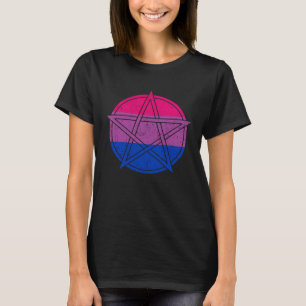 T-shirt Pride Bisexuelle Gothique Wicca Witchcraft Petagra