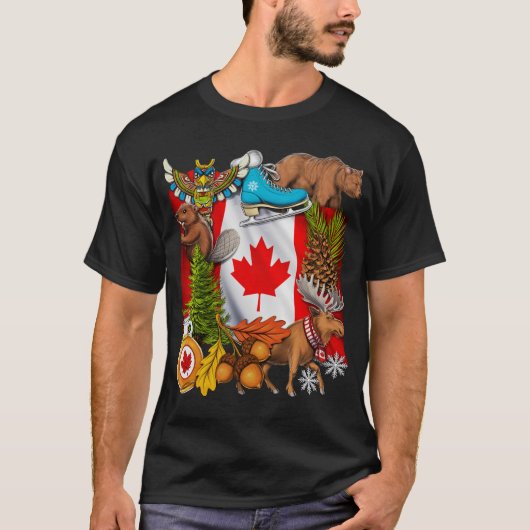 T-shirt Pride Canada (Devant)