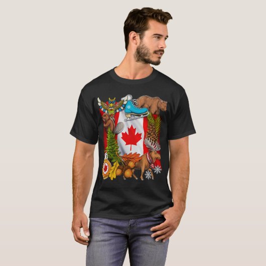 T-shirt Pride Canada (Devant entier)