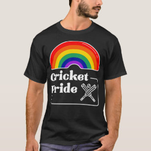 T-shirt Pride de cricket LGBTQIA Gay