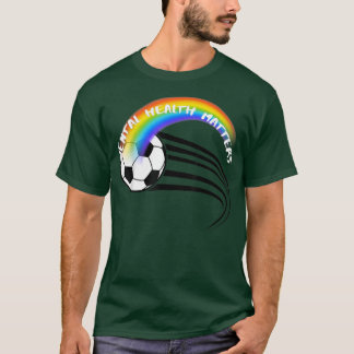 T-shirt Pride de soccer Lgbtq, Santé mentale, Questions305