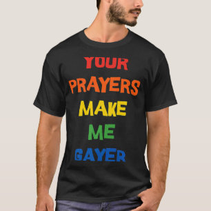 T-shirt Pride Gay Lesbian LGBTQ Religions Foi
