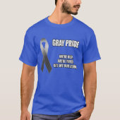 T-shirt Pride gris (Devant)