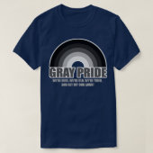 T-shirt Pride gris (Design devant)